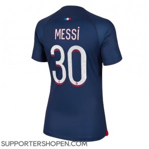 Paris Saint-Germain Lionel Messi #30 Hemma Matchtröja Dam 2023-24 Kortärmad